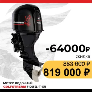 Мотор лодочный GOLFSTREAM F100FEL-T EFI