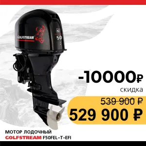 Мотор лодочный GOLFSTREAM F50FEL-T-EFI