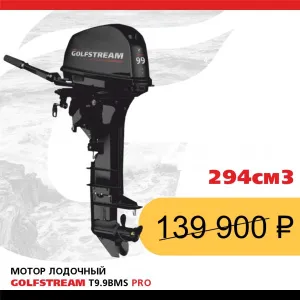 Мотор лодочный GOLFSTREAM T9.9BMS PRO
