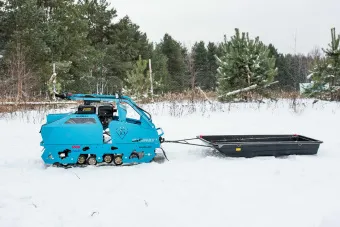 Буксировщик БУРЛАК-М2 ТАЁЖНИК 20 л.с. (эл. запуск, реверс) 3