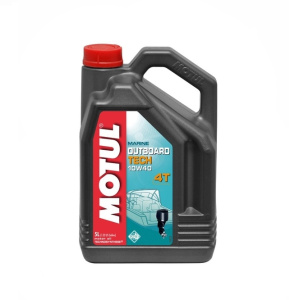 Масло MOTUL Outboard Tech 4T 10W40 (5л) 101750/
